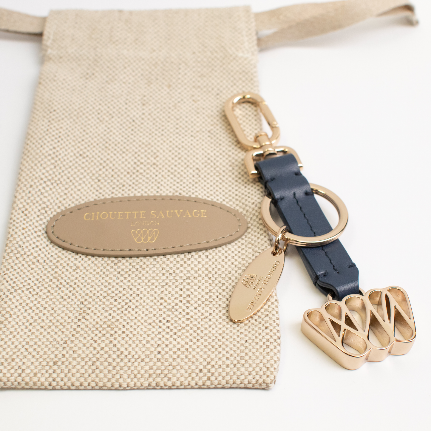 Drop Ruff Key Holder: Sovereign Blue