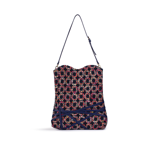 Parr Clutch: Celestial Navy Tweed