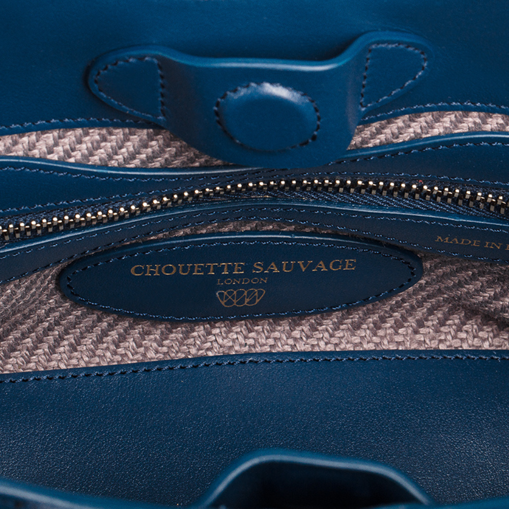 Mini Gloriana Tote: Sovereign Blue