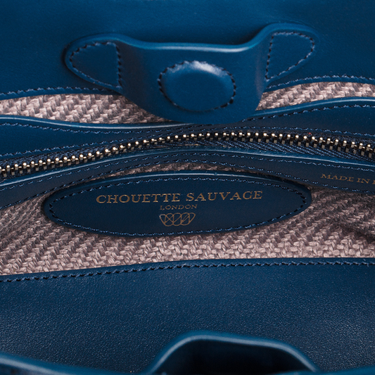 Mini Gloriana Tote: Sovereign Blue