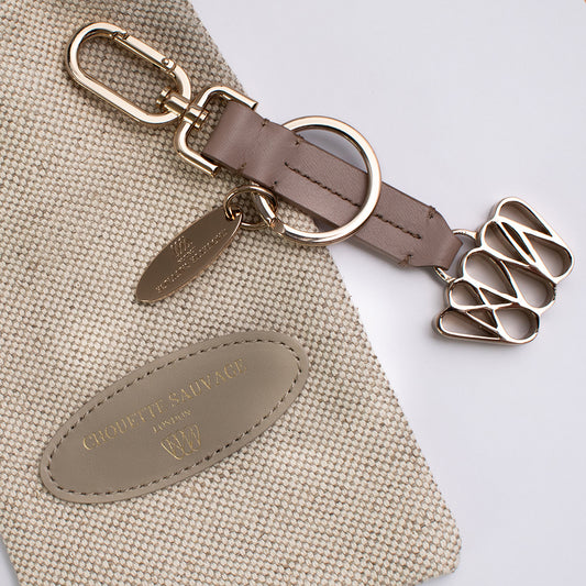 Ruff Key Holder & Bag Charm: Roselawn