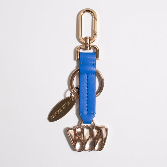 Ruff Key Holder & Bag Charm: Colbalt