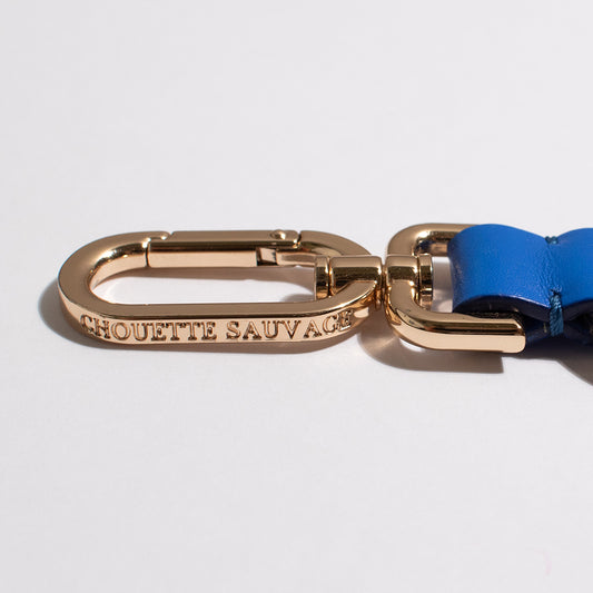 Ruff Key Holder & Bag Charm: Colbalt