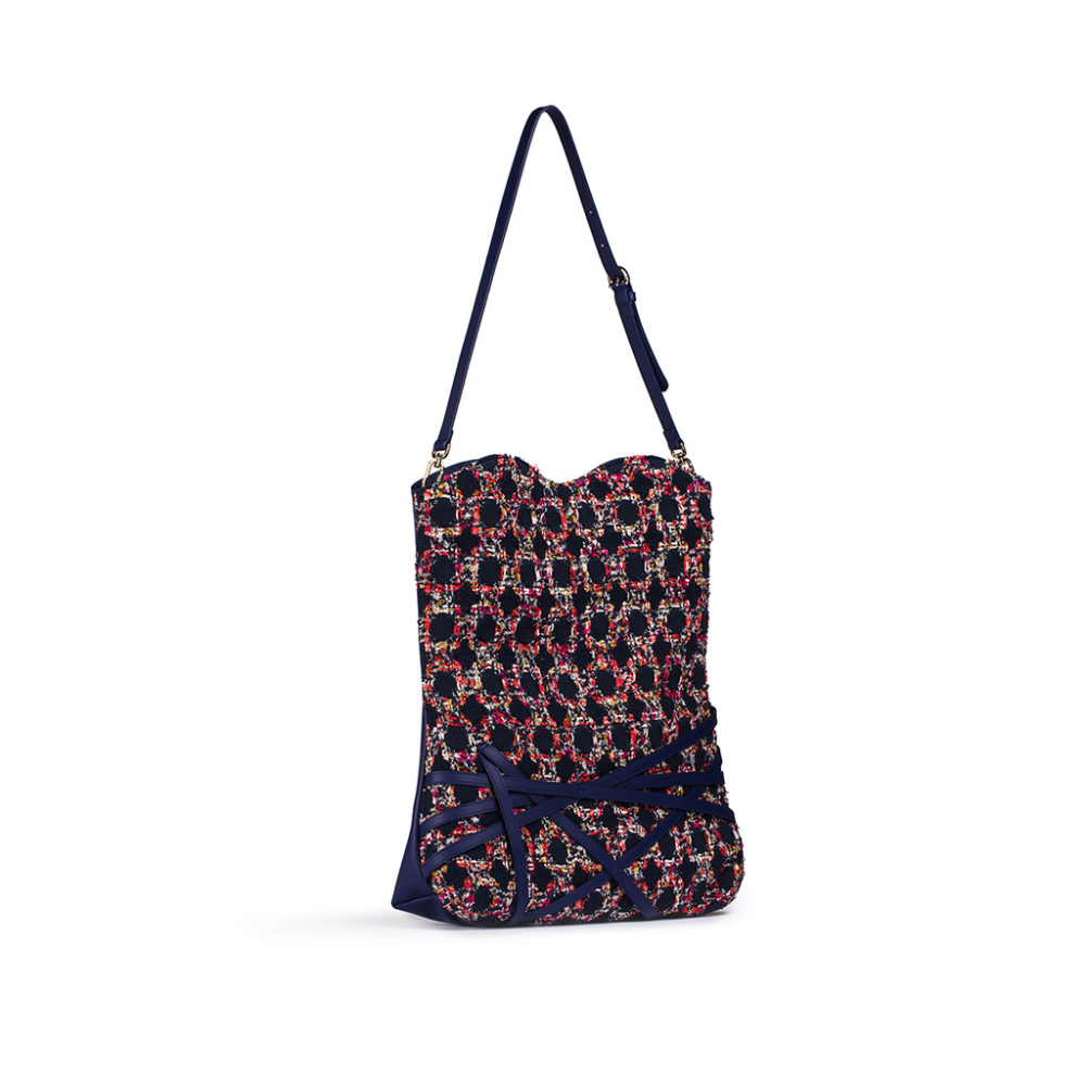 Parr Clutch: Celestial Navy Tweed