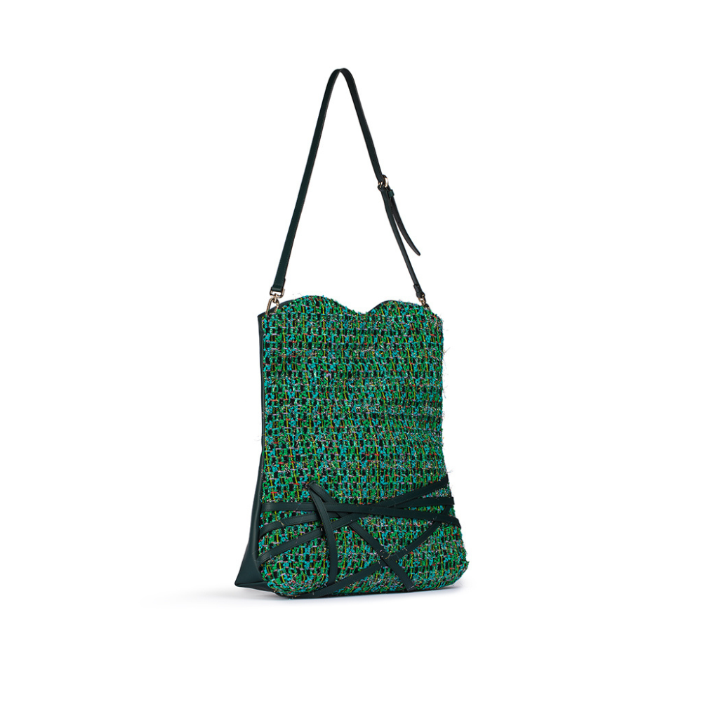 Parr Clutch: Cypress Noir Tweed