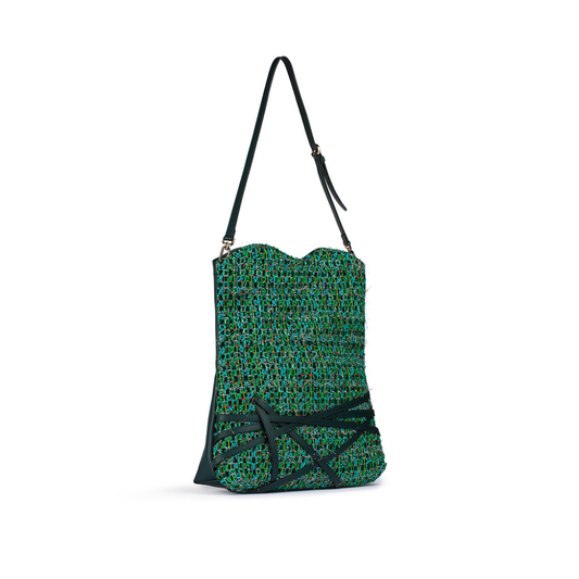 Parr Clutch: Cypress Noir Tweed