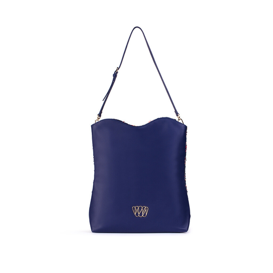 Parr Clutch: Celestial Navy Tweed