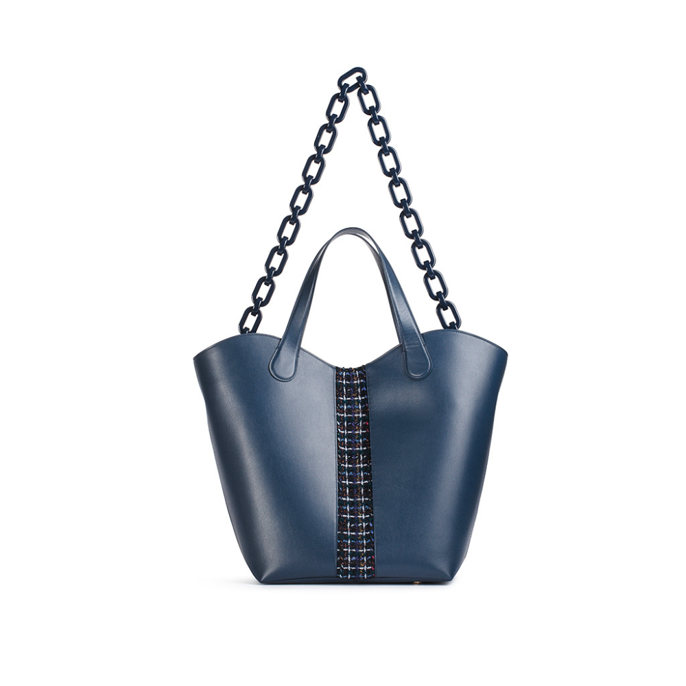 Large Gloriana Tote: Sovereign Blue