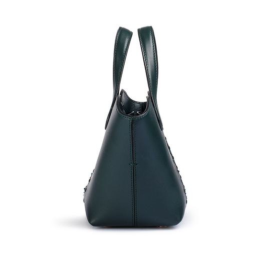 Mini Gloriana Tote: Emerald Court