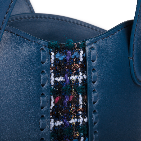 Mini Gloriana Tote: Sovereign Blue