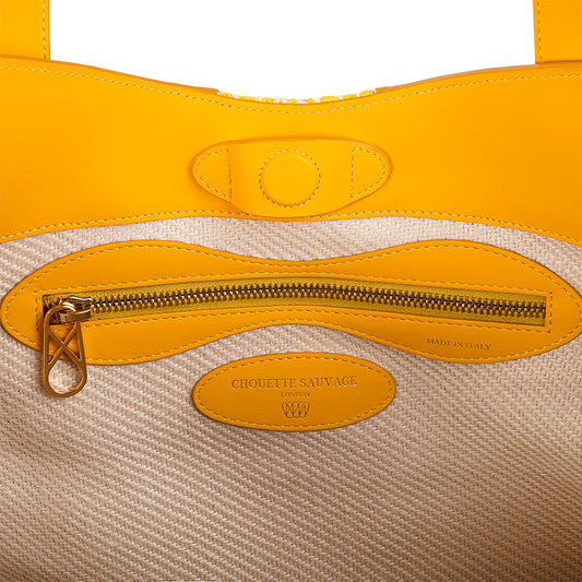 Large Gloriana Tote: Zest