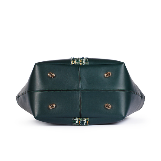 Small Gloriana Tote: Emerald Court