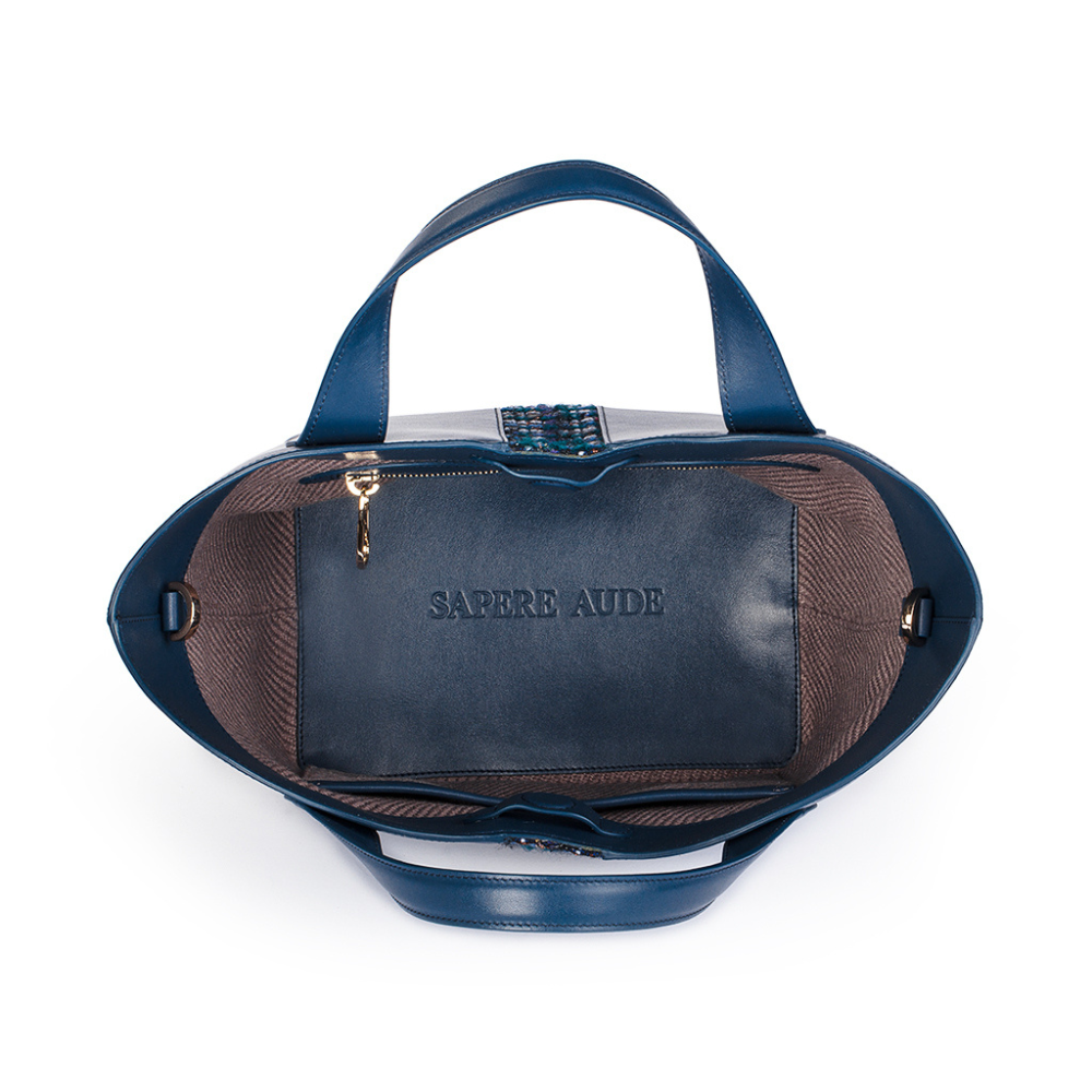 Small Gloriana Tote: Sovereign Blue