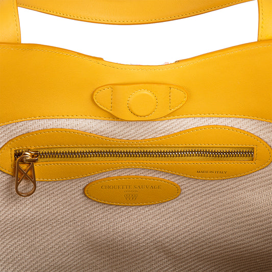 Large Gloriana Tote: Clementine
