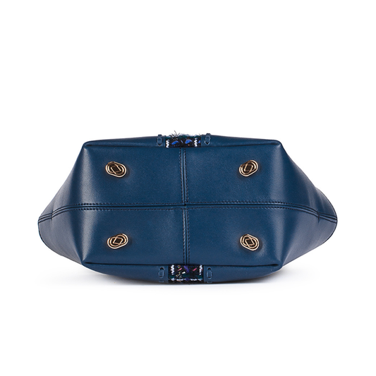 Mini Gloriana Tote: Sovereign Blue