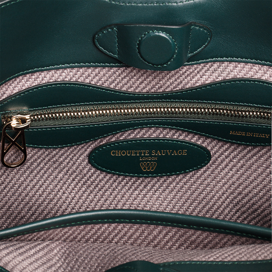 Small Gloriana Tote: Emerald Court