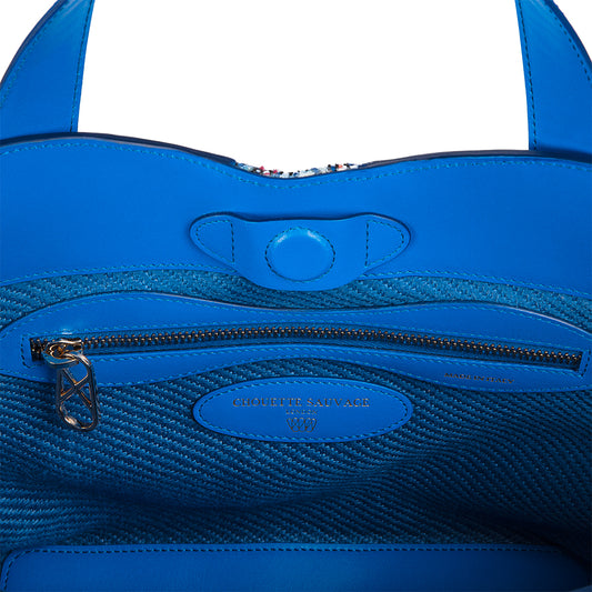 Small Gloriana Tote: Ultrablue