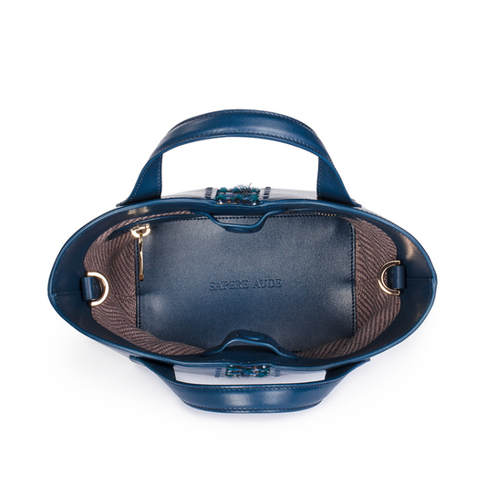 Mini Gloriana Tote: Sovereign Blue