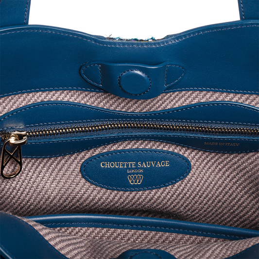 Small Gloriana Tote: Sovereign Blue