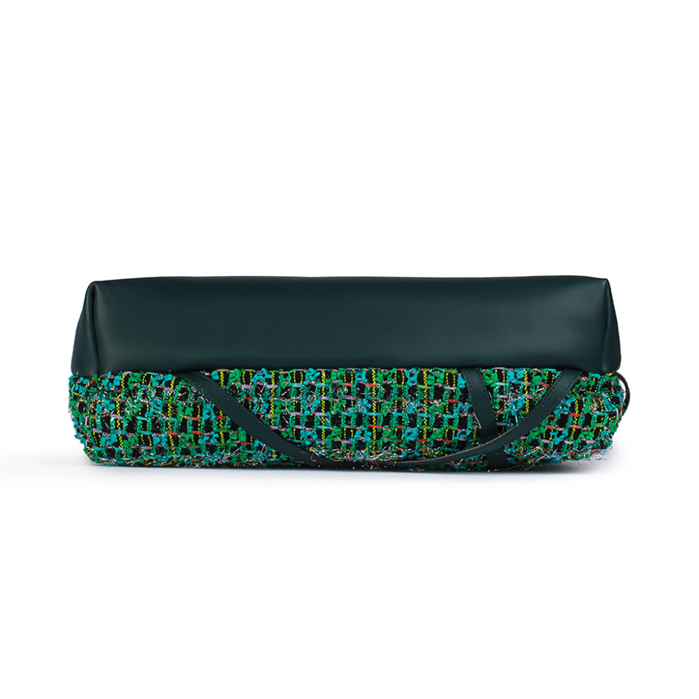 Parr Clutch: Cypress Noir Tweed