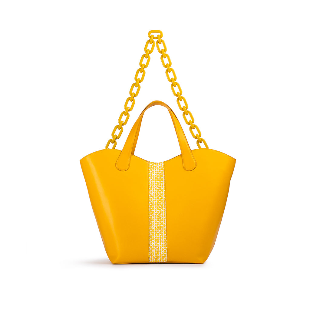 Large Gloriana Tote: Zest