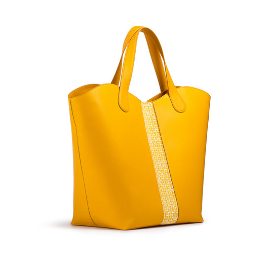 Large Gloriana Tote: Zest