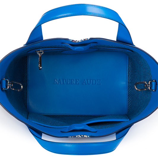 Small Gloriana Tote: Ultrablue
