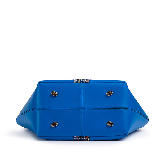 Small Gloriana Tote: Ultrablue