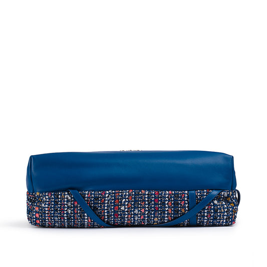 Parr Clutch: Cobalt Tweed
