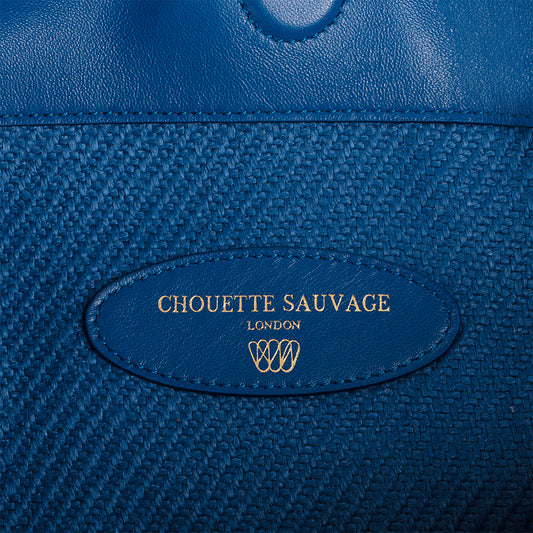 Parr Clutch: Cobalt Tweed