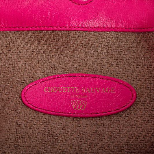 Parr Clutch: Rose Sauvage Tweed
