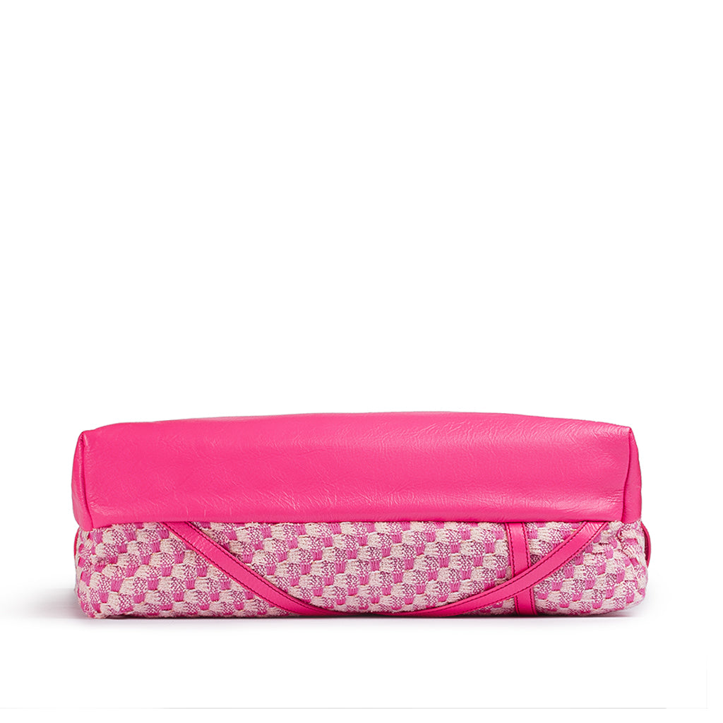 Parr Clutch: Rose Sauvage Tweed