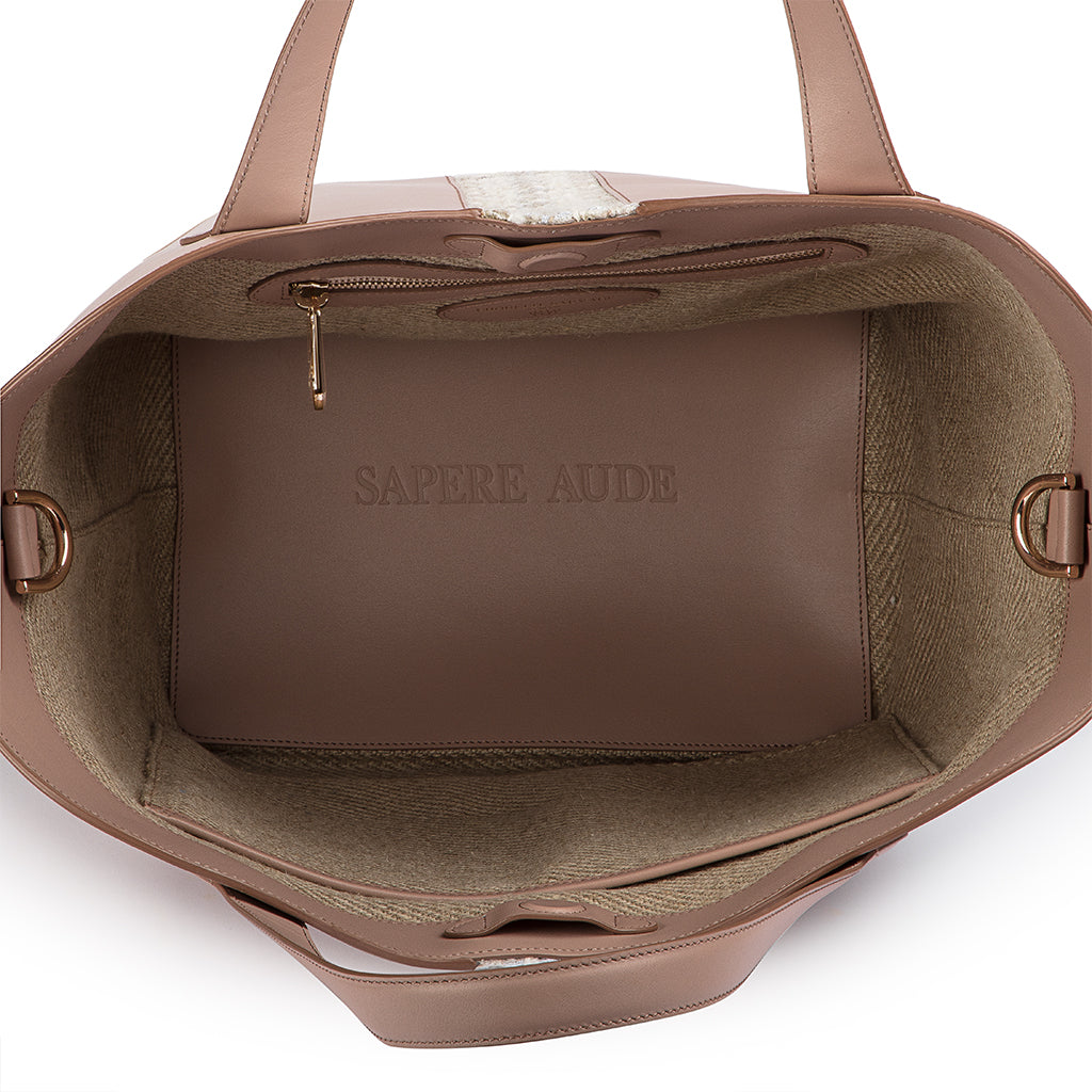 Large Gloriana Tote: Roselawn