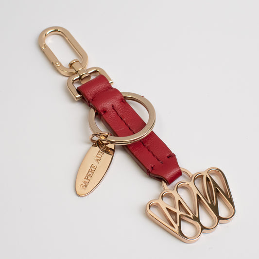 Drop Ruff Key Holder: Crimson