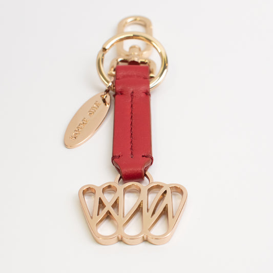 Drop Ruff Key Holder: Crimson
