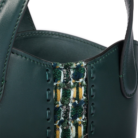 Mini Gloriana Tote: Emerald Court