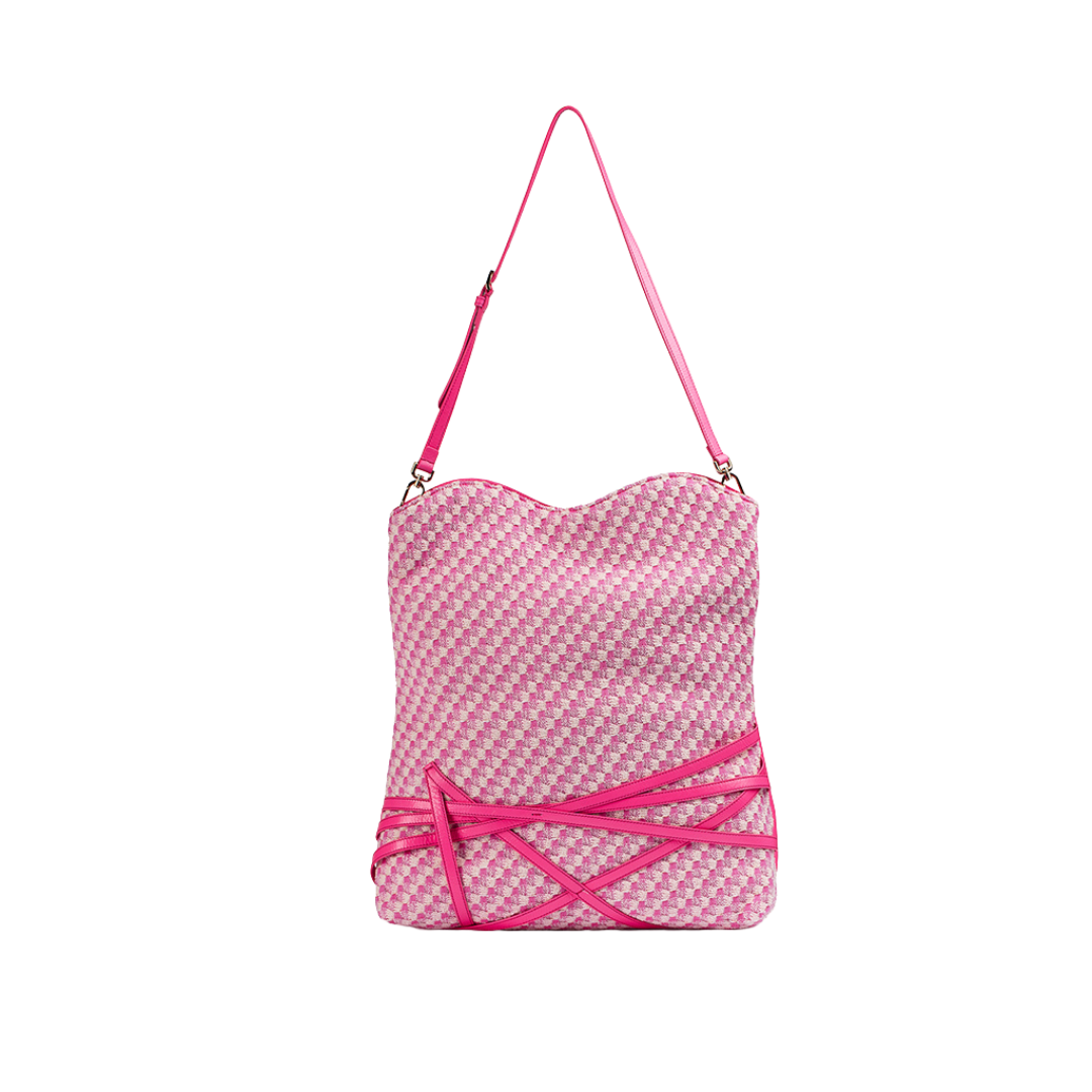 Parr Clutch: Rose Sauvage Tweed