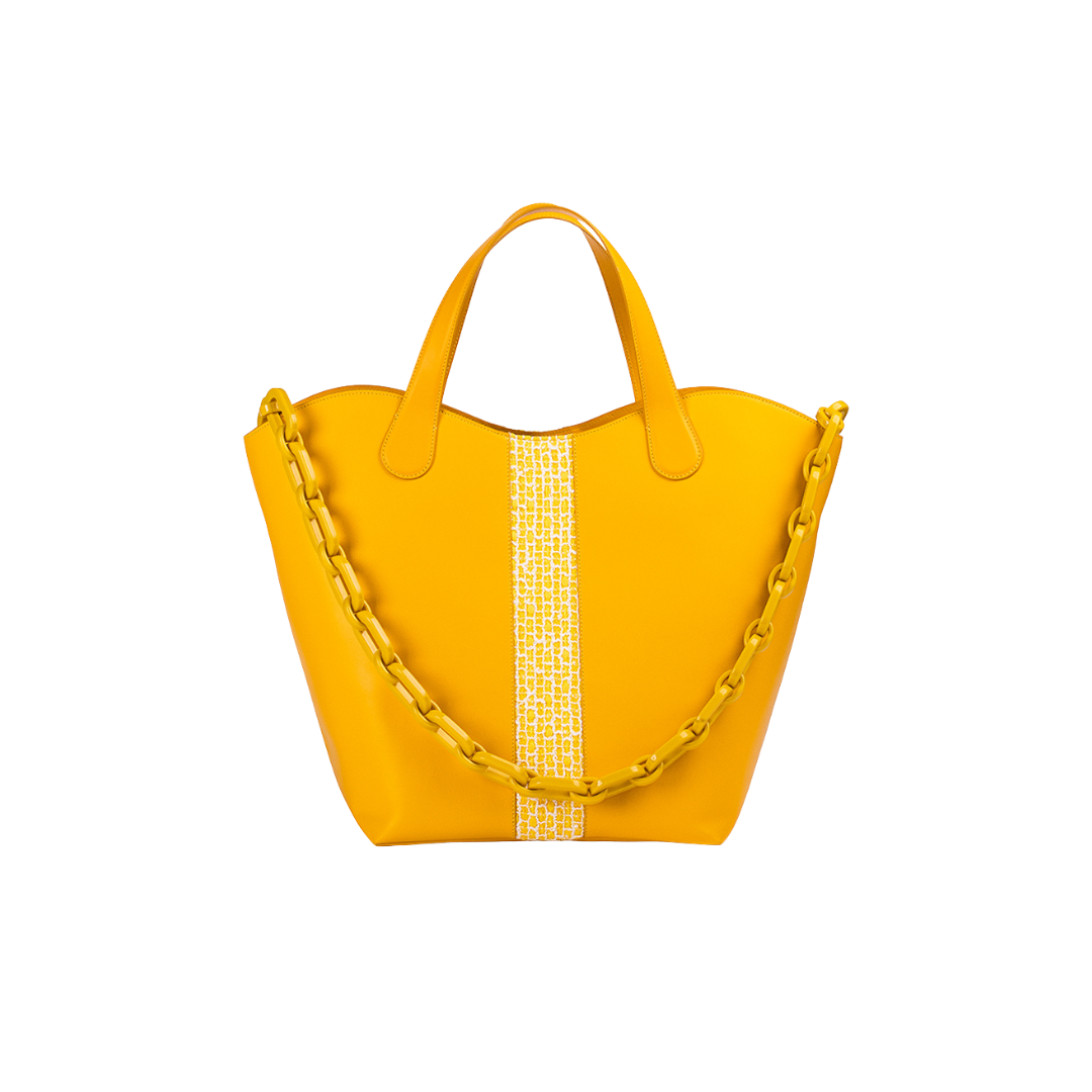 Large Gloriana Tote: Zest